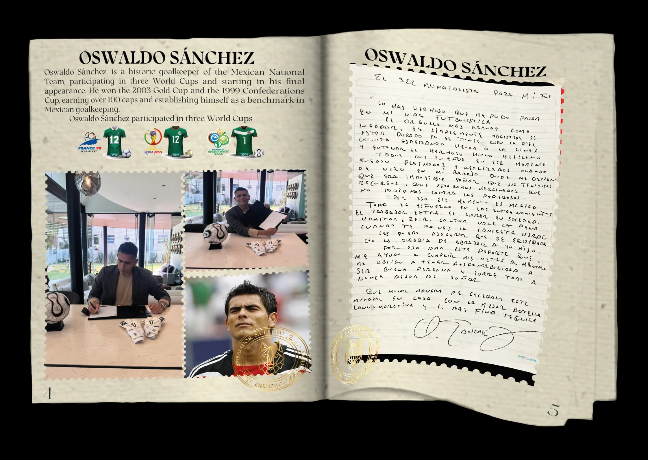 Booklet conmemorativo Nuestro Placer